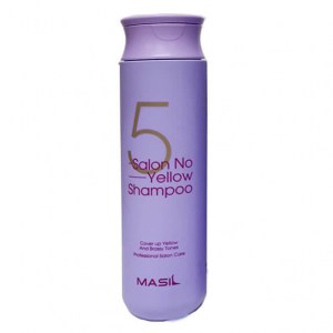 Шампунь Masil 5 Salon No Yellow тонирующий для осветлённых волос 150мл
